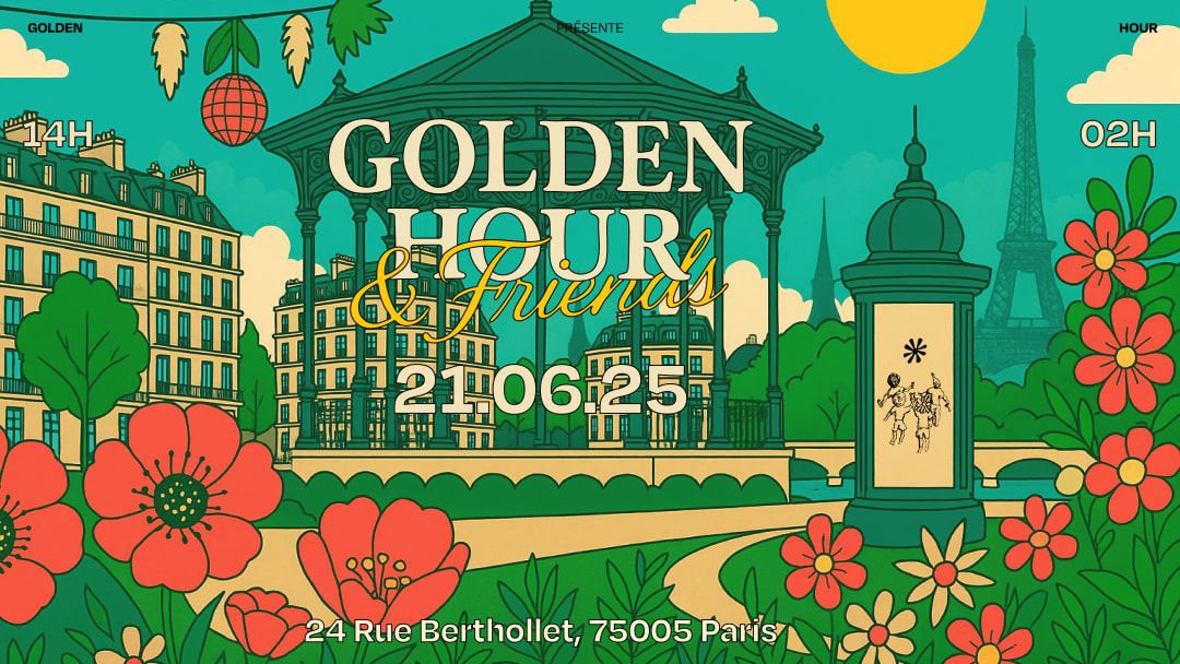 Image réalisation GOLDEN HOUR & FRIENDS - FÊTE DE LA MUSIQUE