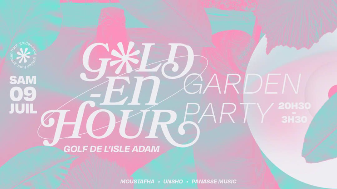 Image réalisation GOLDENHOUR : Garden Party 🌳
